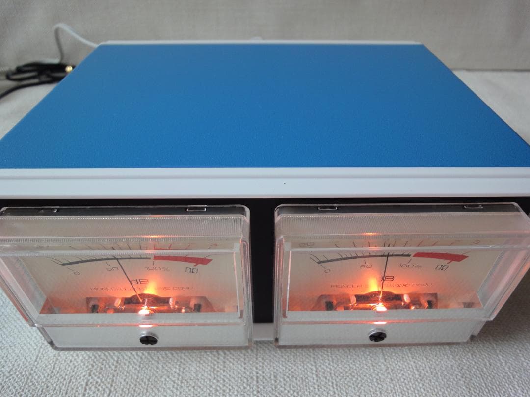 自作ステレオVUメーター203号機（PIONEER大型）