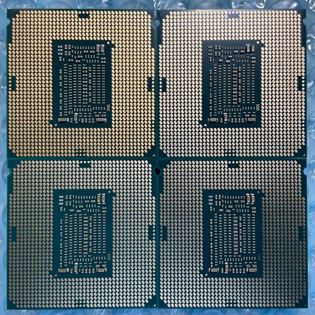 intel CPU i5-9600 4枚セット 動作確認済
