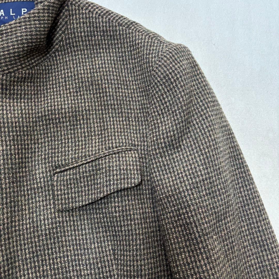 【RALPH LAUREN】ラルフローレン テーラードJKT ツイード チェック