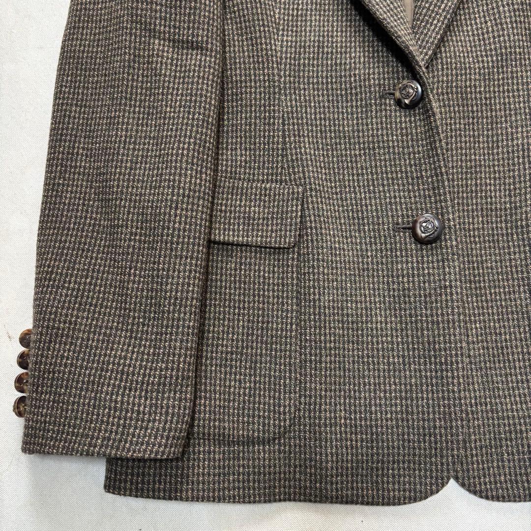 【RALPH LAUREN】ラルフローレン テーラードJKT ツイード チェック
