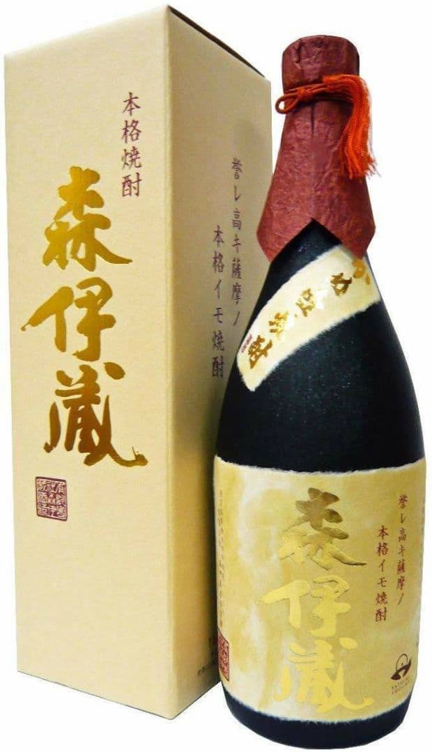 森伊蔵 焼酎 黒い陶器ボトル