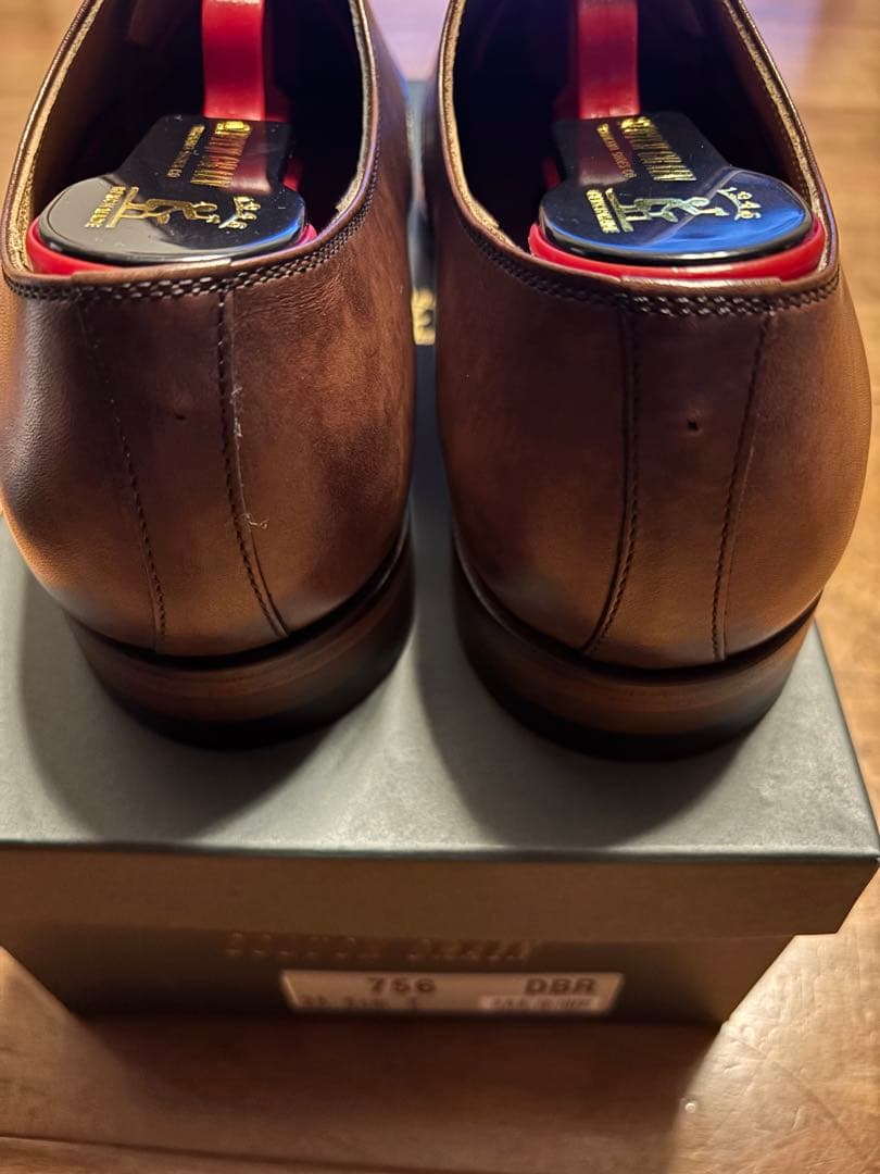 スコッチグレイン ブラウン ドレスシューズ