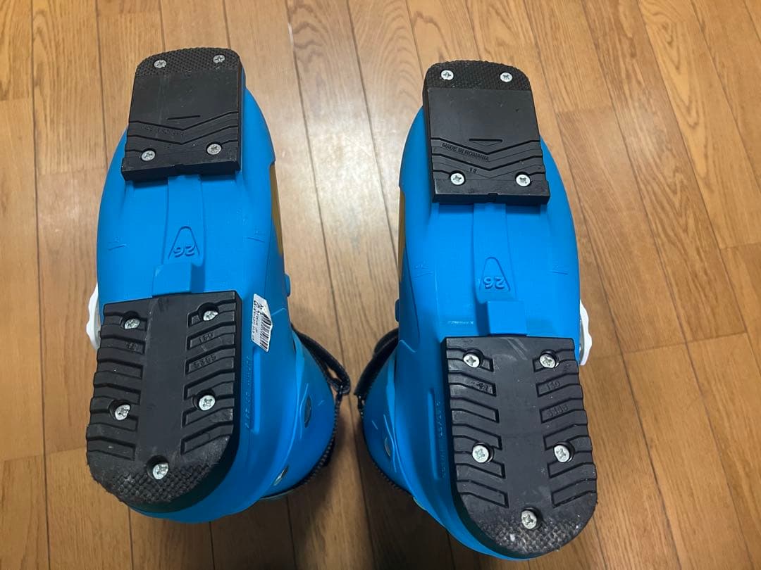 サロモン　スキーブーツ 26.5 青　美品　SALOMON
