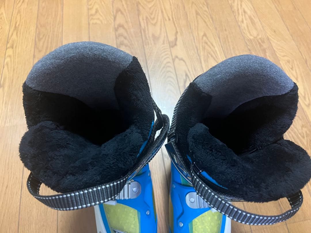 サロモン　スキーブーツ 26.5 青　美品　SALOMON