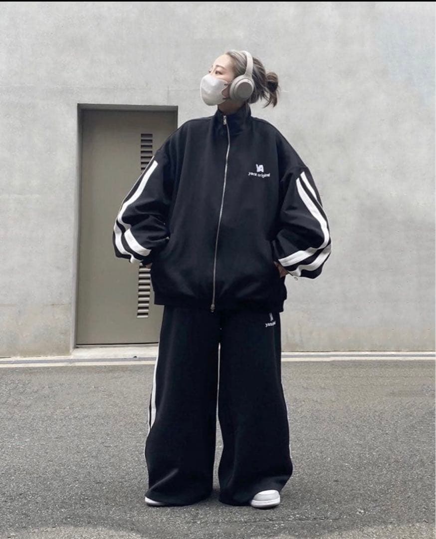 【YACA】 track jacket + pants セットアップ