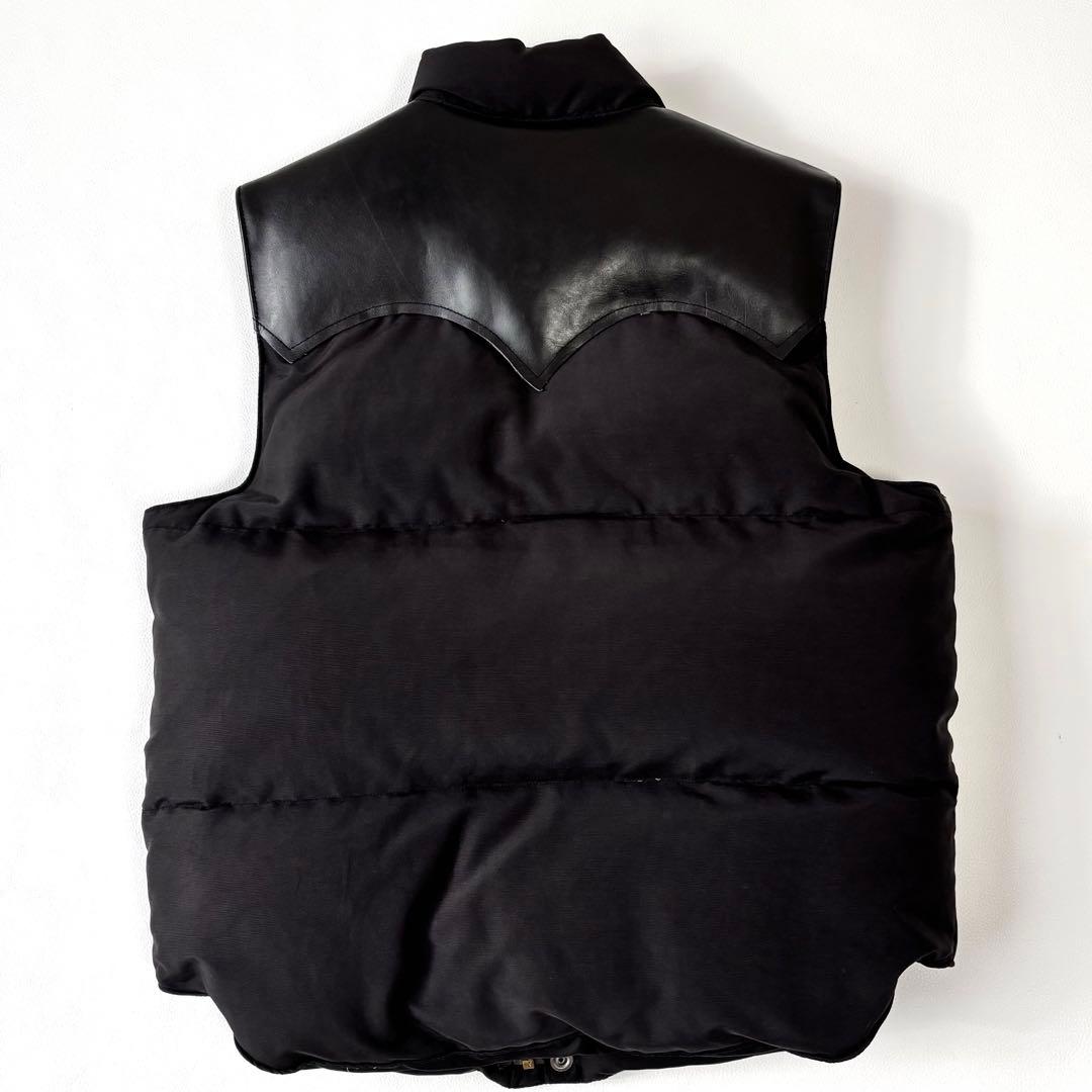 シュガーケーン SUGAR CANE ダウンベスト ブラック S