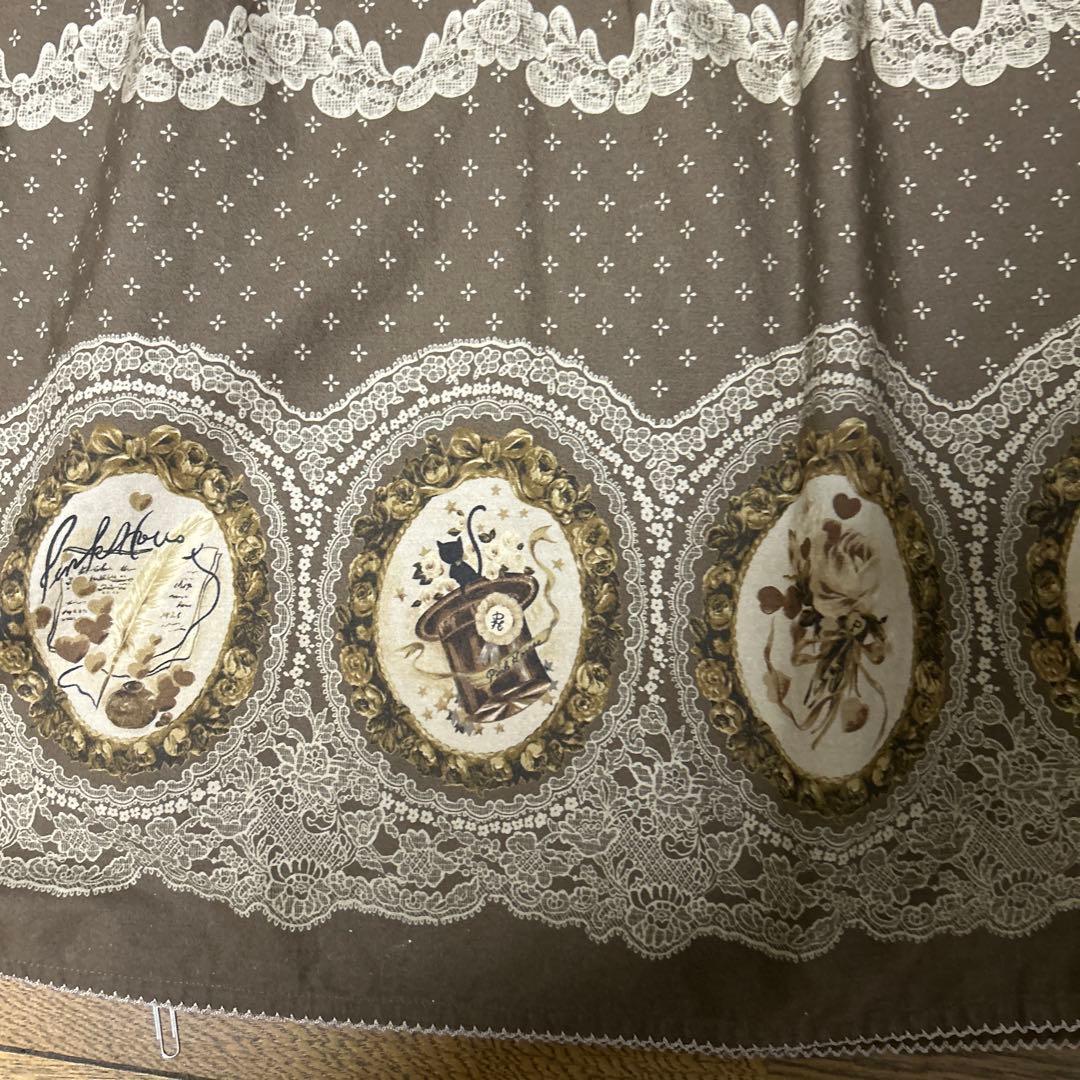 ピンクハウス　チュニック　茶　フリル