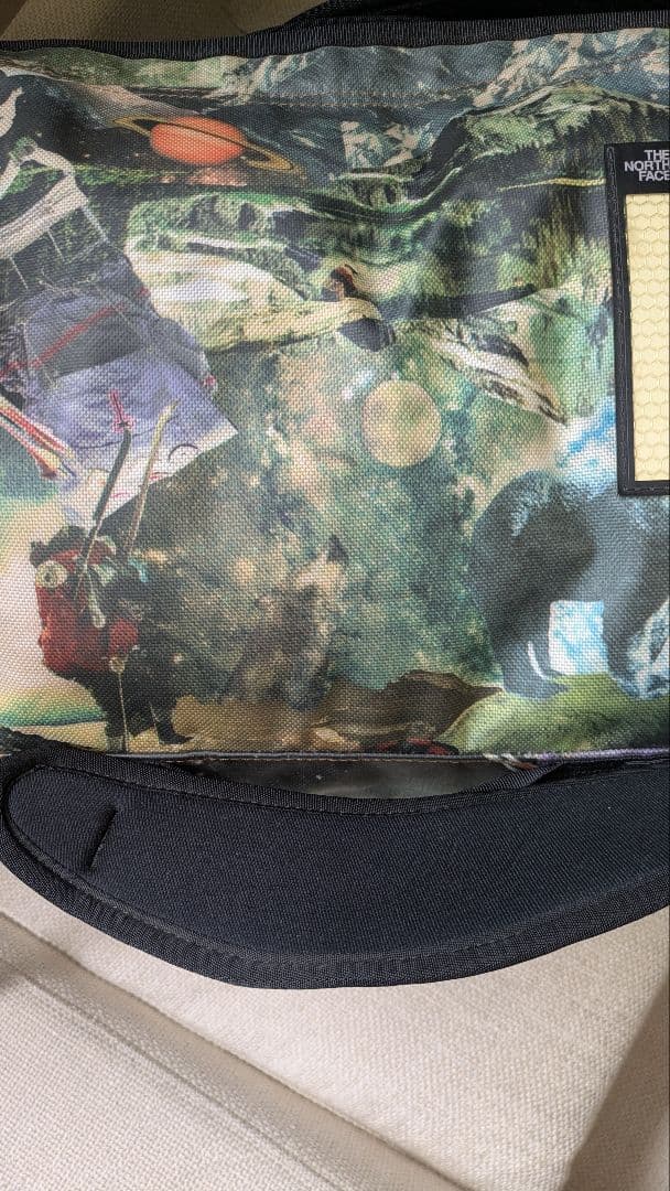 希少美品✨️限定柄　ノースフェイス　ダッフル S セピアブラウンハイカープリント