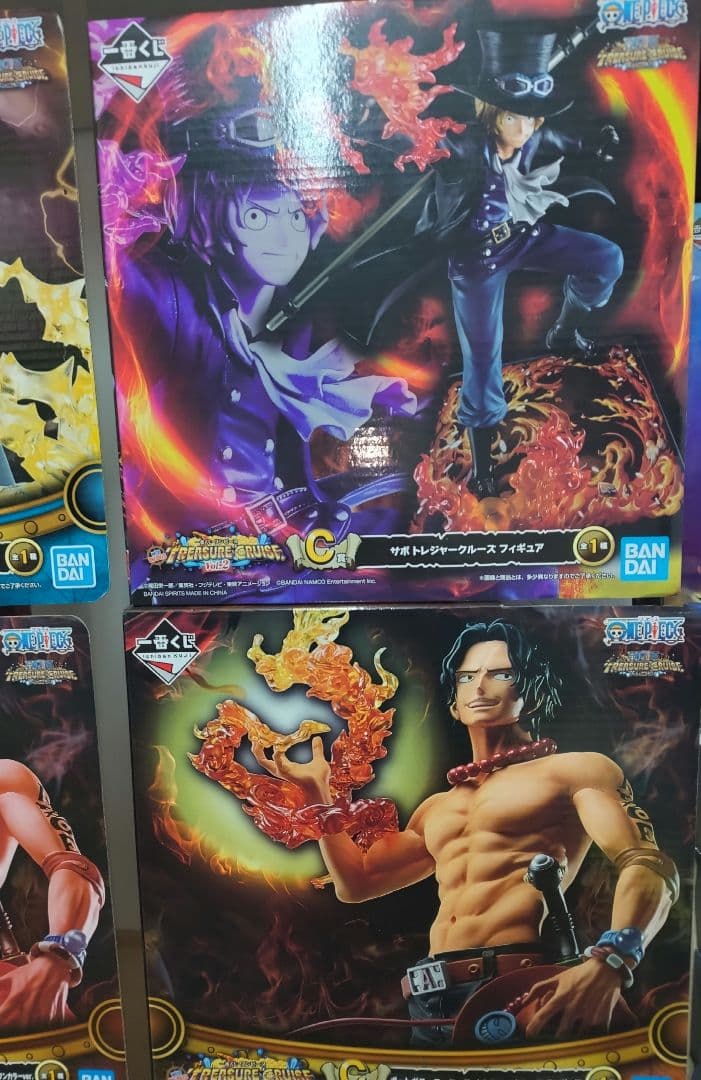 ワンピース　一番くじ　ゾロ　ナミ　エース　ロー　フィギュア　6点セット