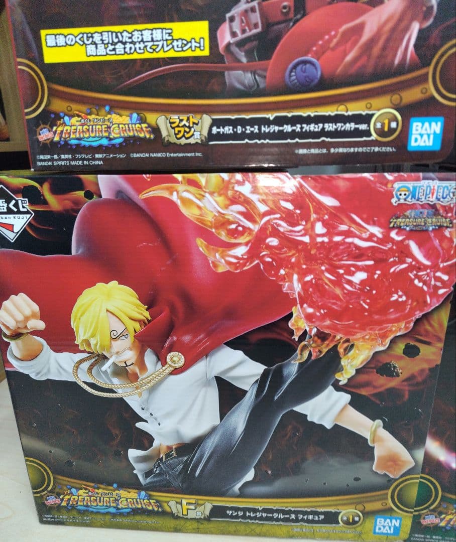ワンピース　一番くじ　ゾロ　ナミ　エース　ロー　フィギュア　6点セット