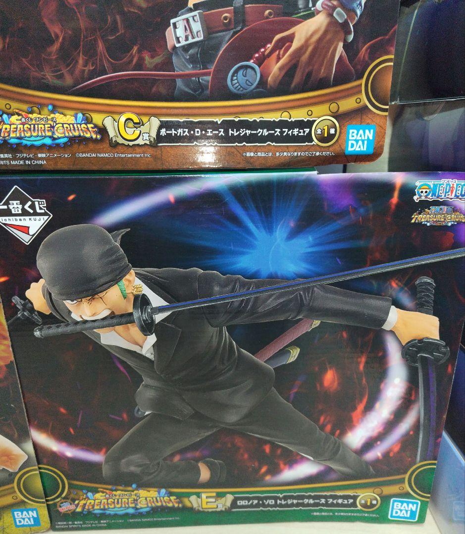 ワンピース　一番くじ　ゾロ　ナミ　エース　ロー　フィギュア　6点セット