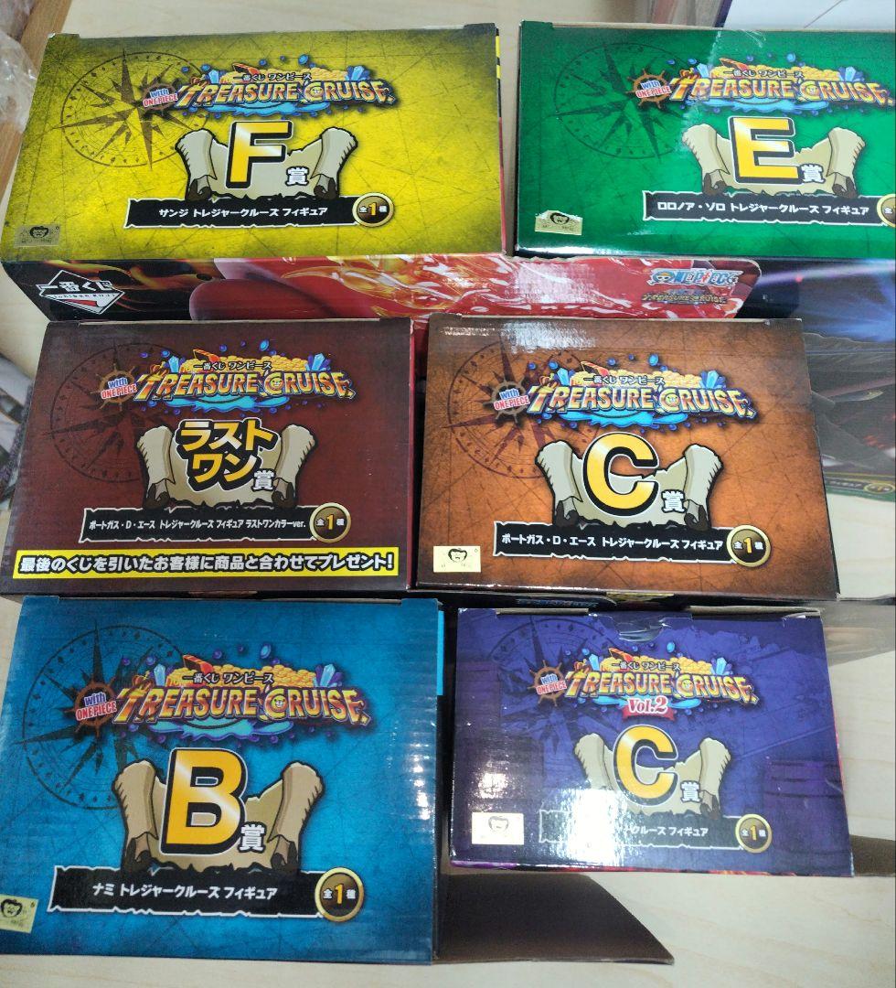 ワンピース　一番くじ　ゾロ　ナミ　エース　ロー　フィギュア　6点セット