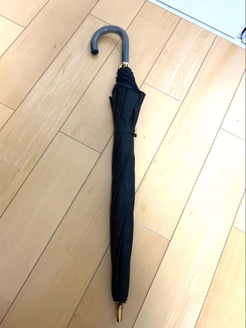 CELINE 日傘 綿 ブラック 手開き 美品