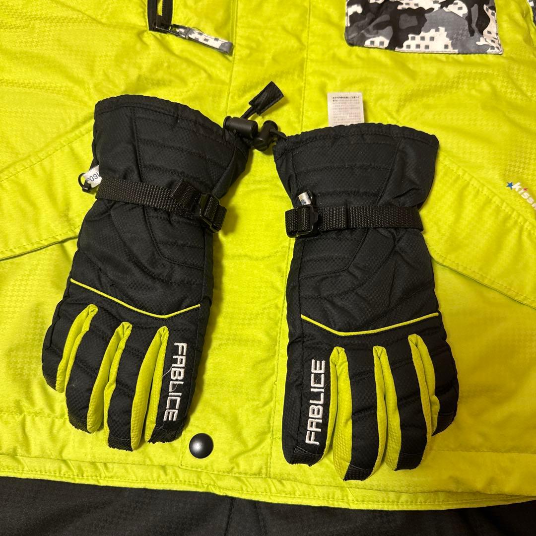 スキーウェア イエロー カモフラージュ
