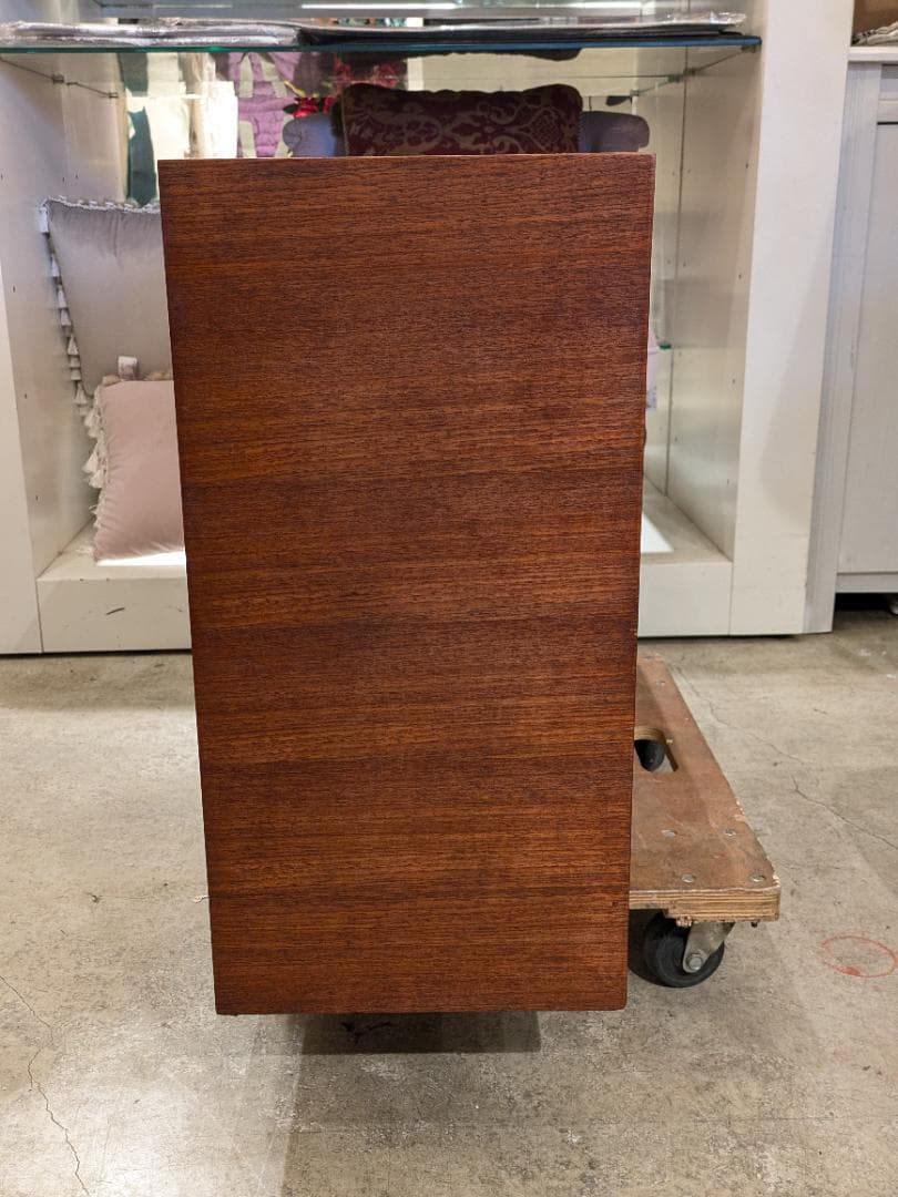 50%値下【希少】 ミッドセンチュリー チーク サイドボード キャビネット 無垢