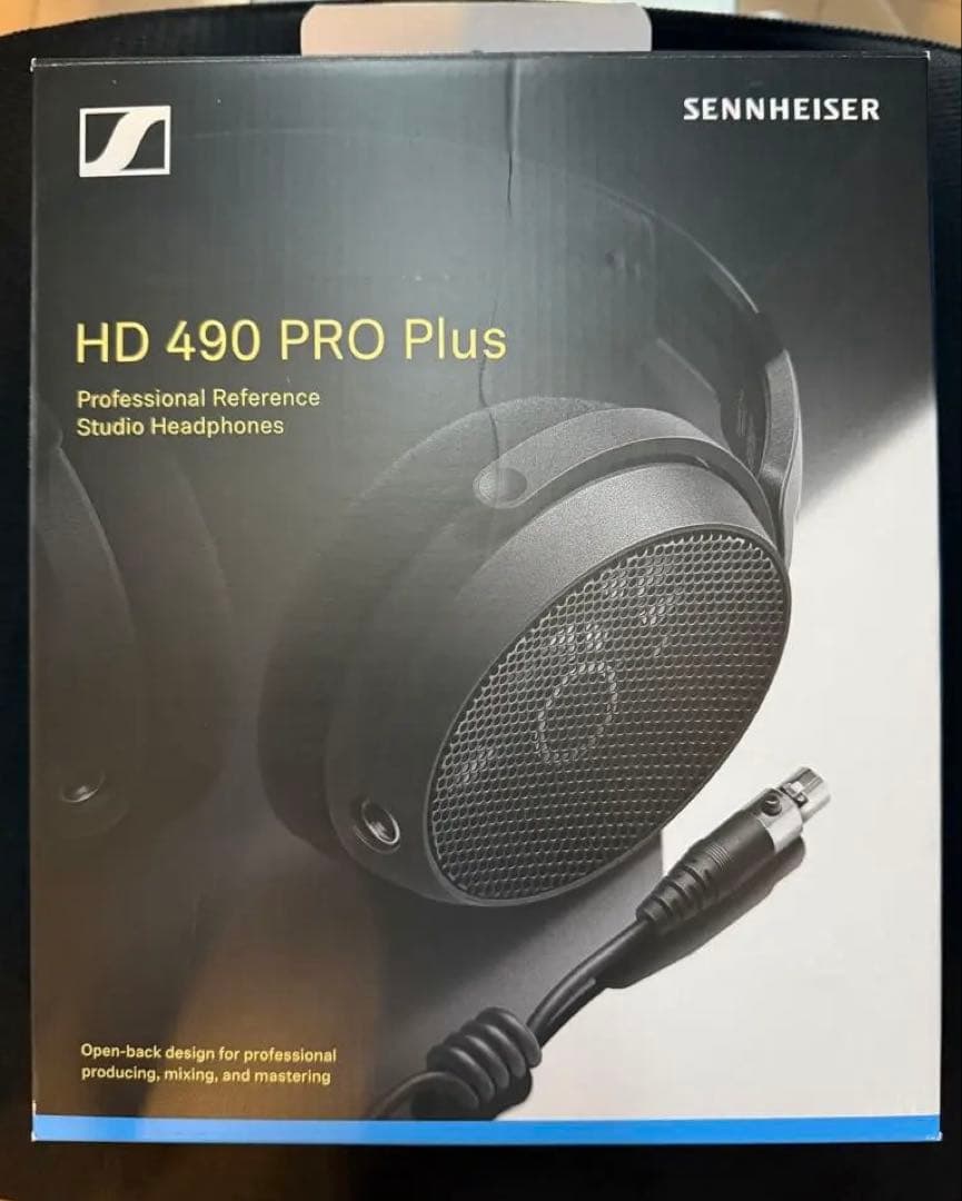 Sennheiser HD 490 PRO Plus 純正バランスケーブル付属