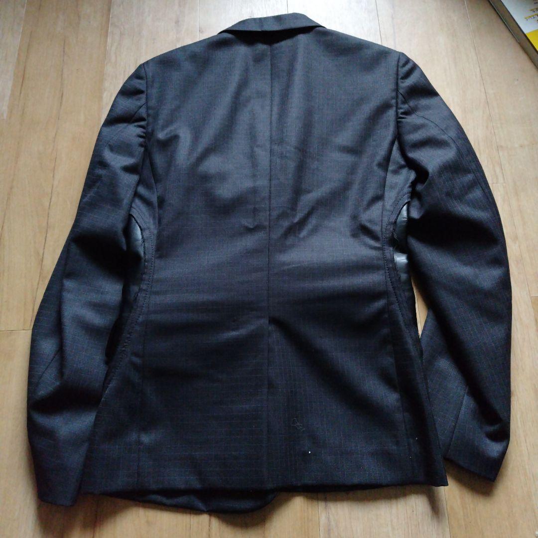 19ss ギャルソンオムプリュス フェイクレザーポケット テーラードジャケット