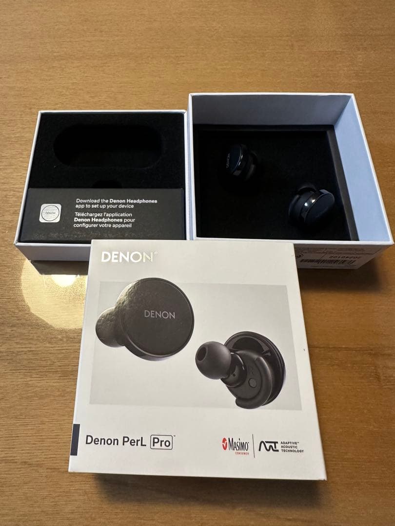 DENON PerL Pro ワイヤレスイヤホン　イヤホンのみ