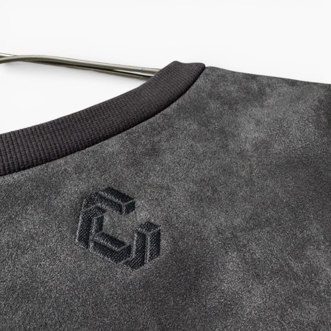 1780◆③ CRONOS クロノス ビッグトレーナー ダークグレー