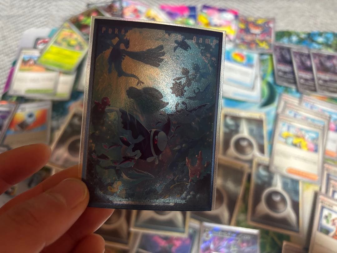 み*@様 基本悪エネルギー レジェンド ブラッキー 8枚+カードケース、スリーブ