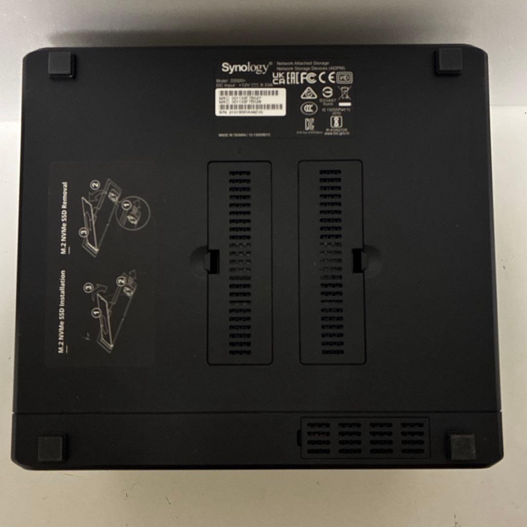 Synology Diskstation DS920+ 4ベイ NAS #2