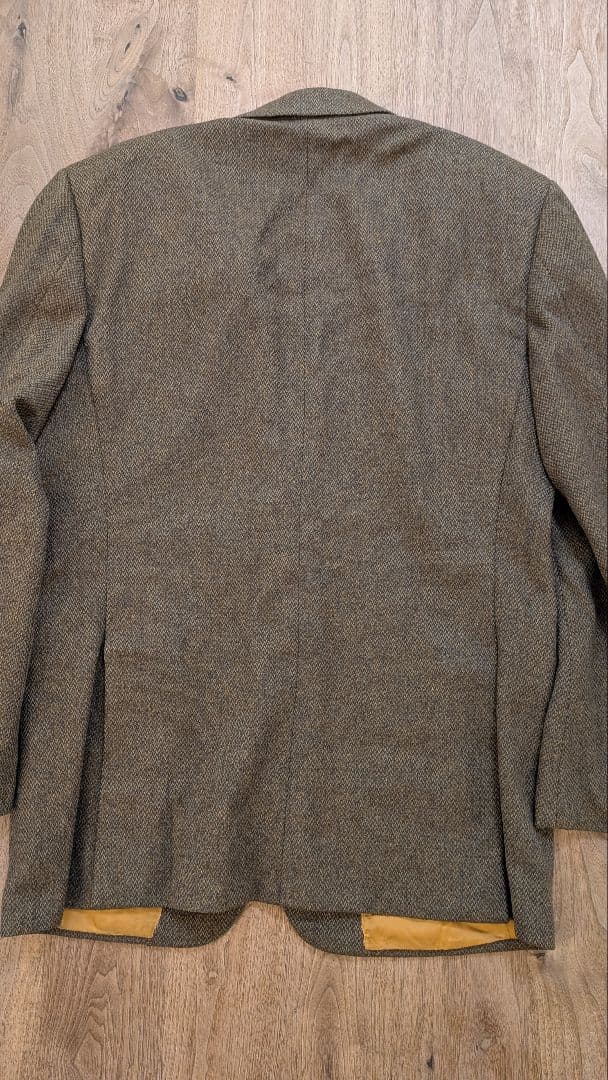 【美品】ARNYS ウール×カシミヤテーラードジャケット ツイード