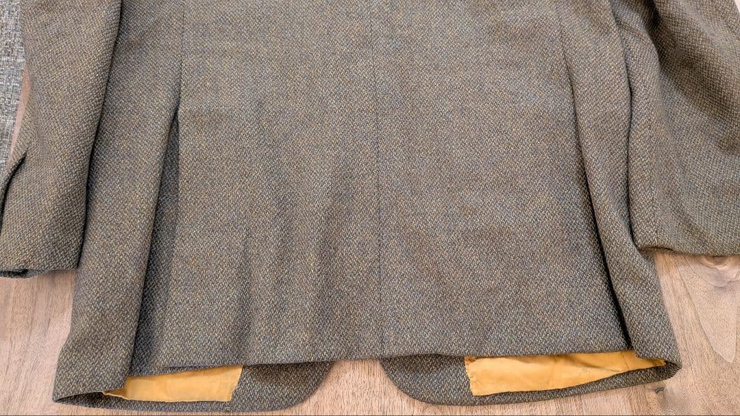 【美品】ARNYS ウール×カシミヤテーラードジャケット ツイード