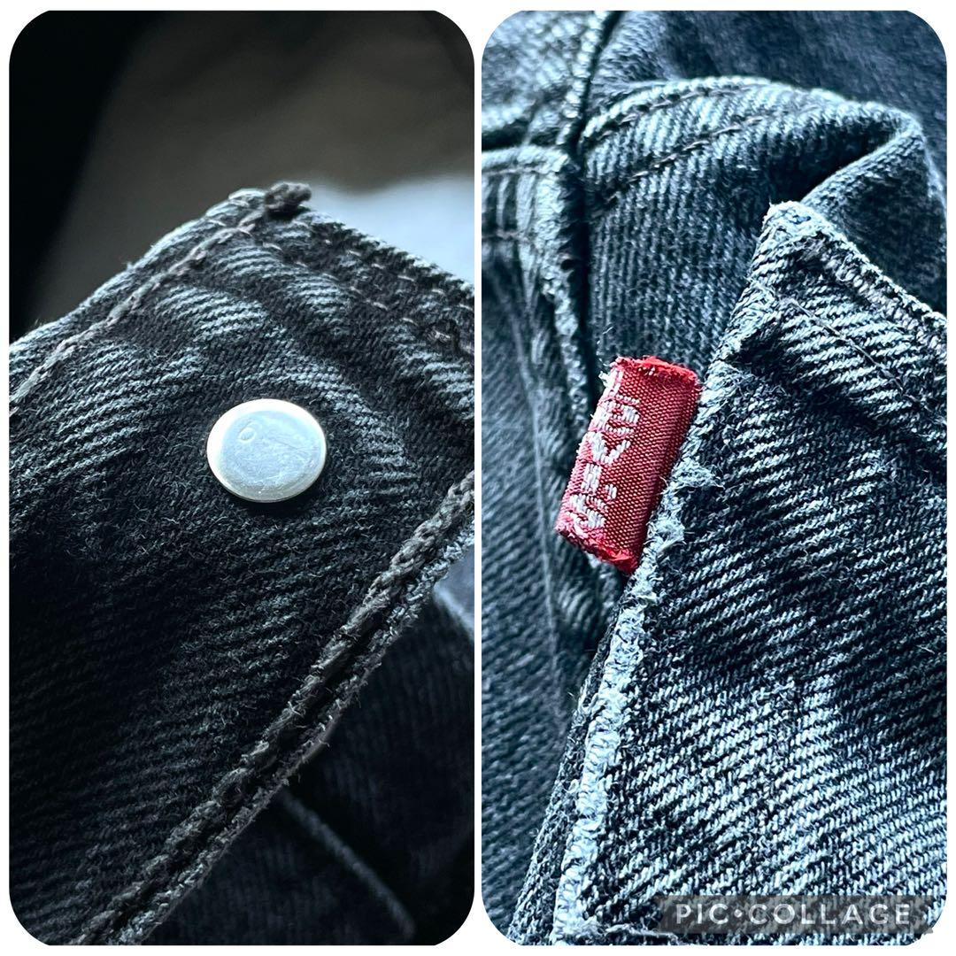 極上フェードブラック！神サイズのW34L30！90s Levi’s501 USA