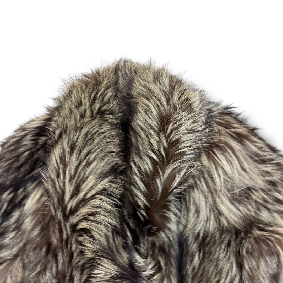 サガフォックス 1833 シルバーフォックス 毛皮 リアルファーコート