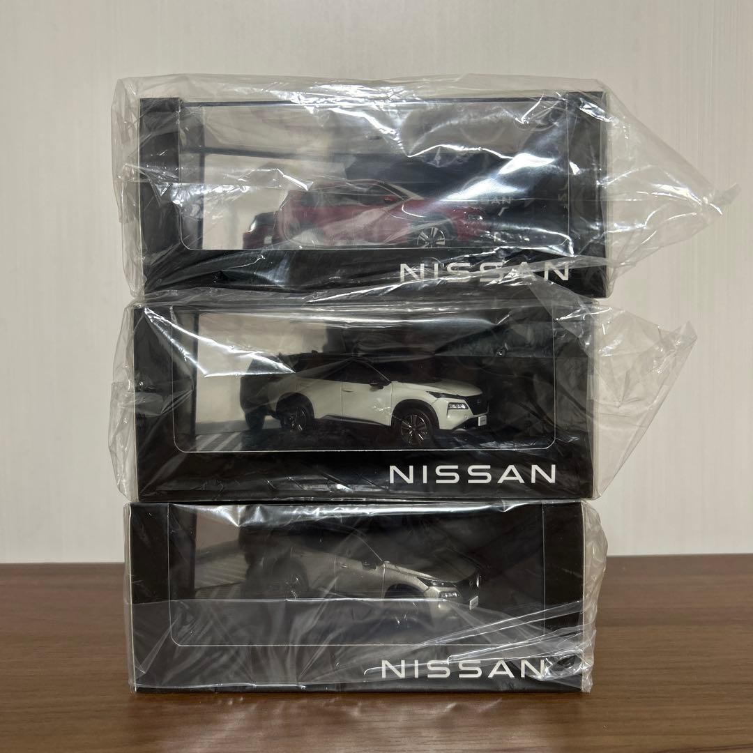 【3個セット】 NISSAN X-TRAIL 1/43 ミニカー　エクストレイル