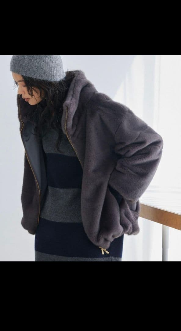 【美品】ミンクライクファー