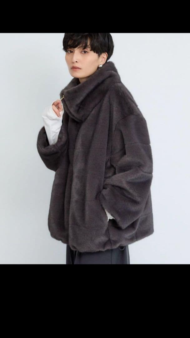 【美品】ミンクライクファー