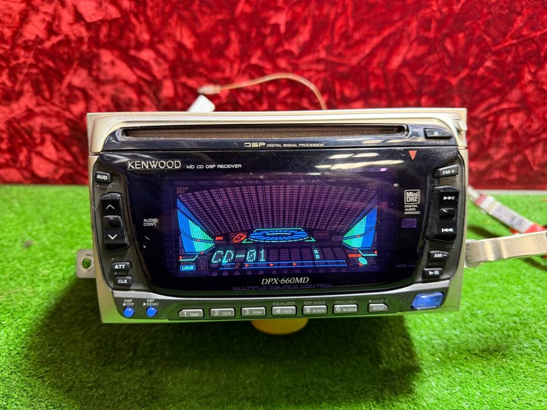 KENWOOD DPX-660MD CD MD 2DIN カーオーディオ