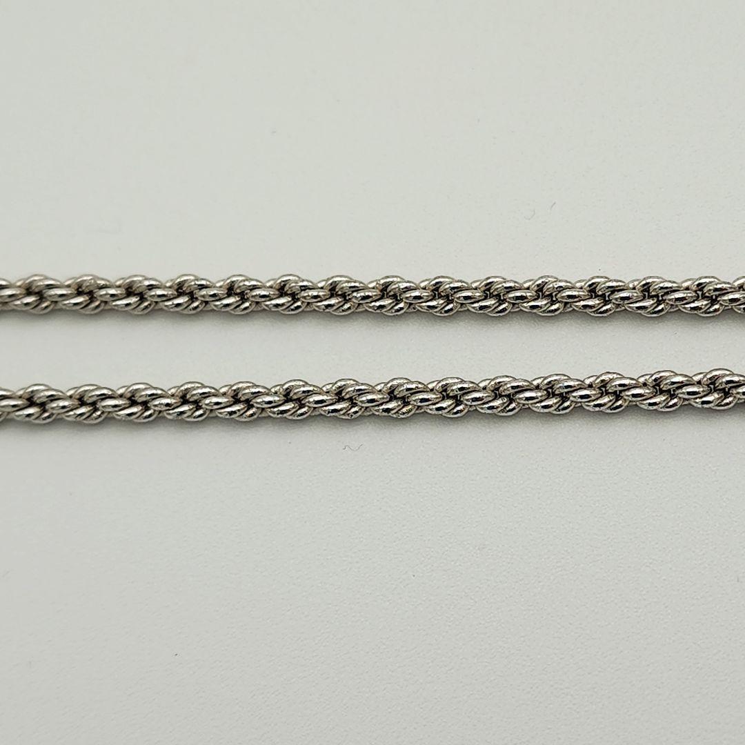 美品 Yves Saint Laurent ネックレス アラベスク シルバー.