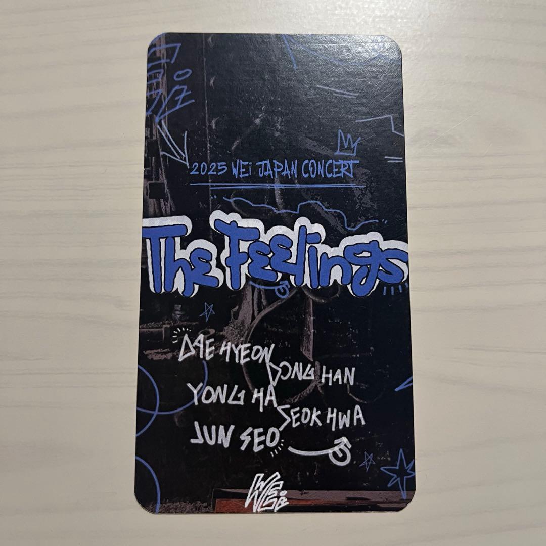 キムジュンソ The feelings コンサートVIP席特典