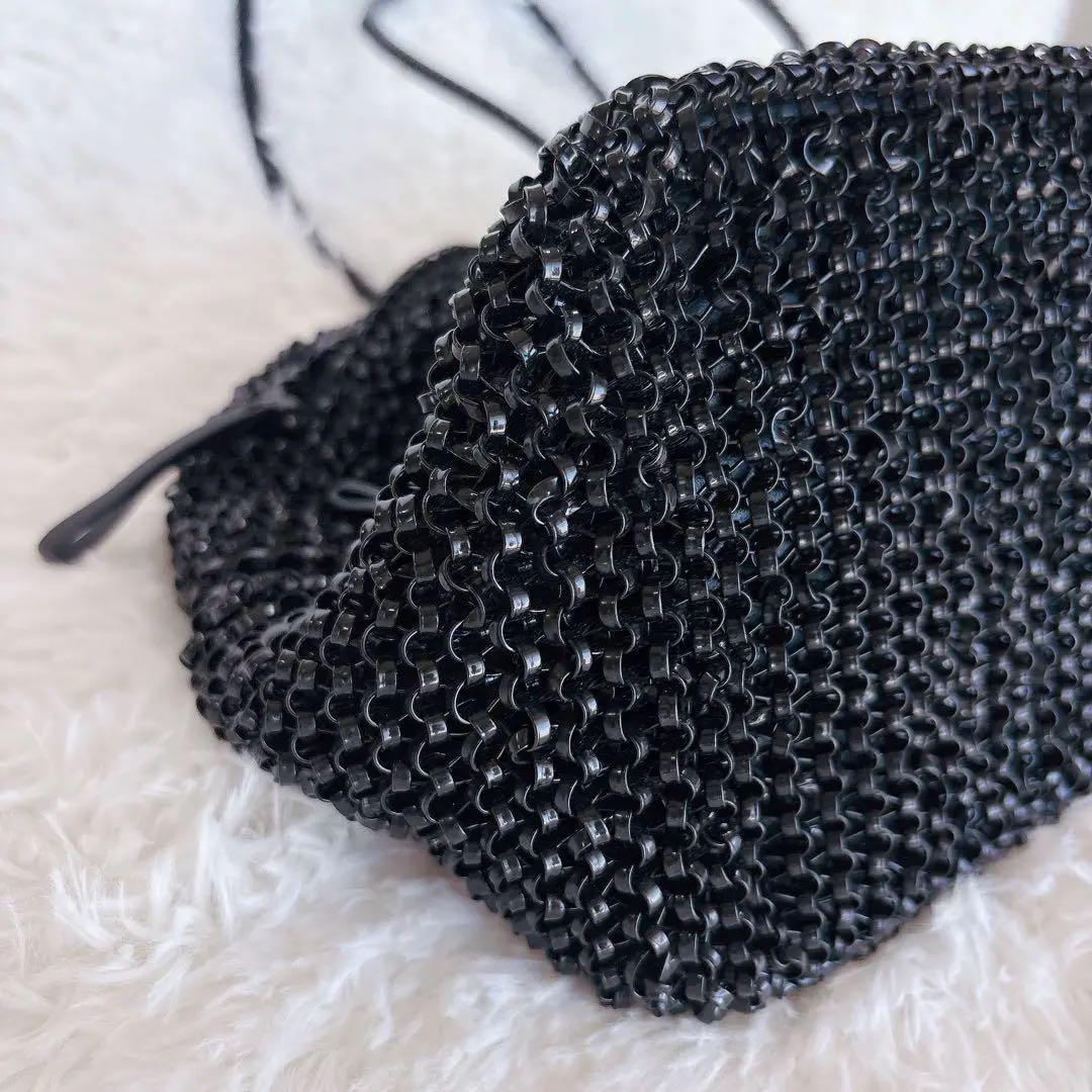 アンテプリマ　スカル　ドクロ　ワイヤーバッグ　ブラック　ユニセックス　個性的