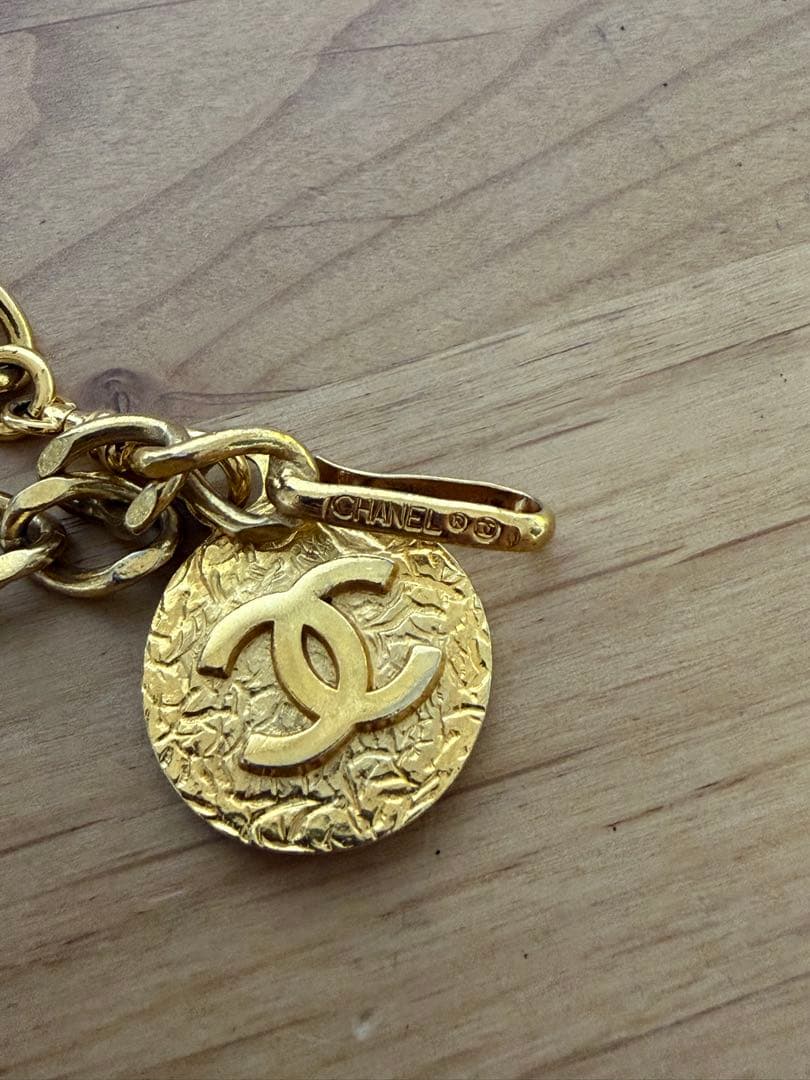 【最終価格】CHANEL ゴールド ベルト　ヴィンテージ