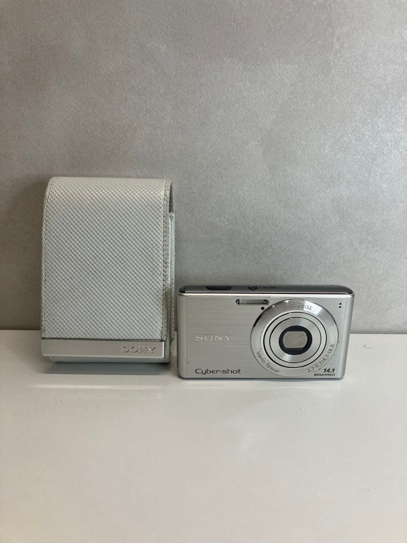 SONY デジカメ サイバーショット DSC-W530 シルバー 【A851】
