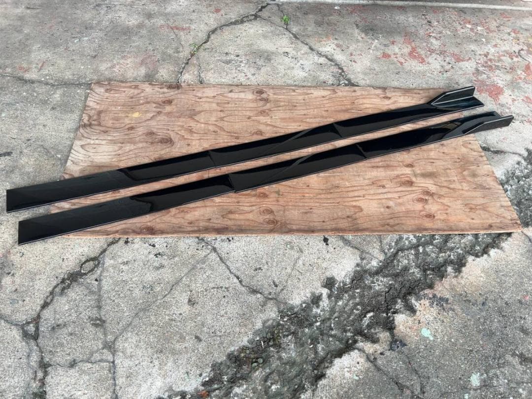 汎用サイドステップ　アンダーカナード　３分割式　左右セット　２2０ｃｍ