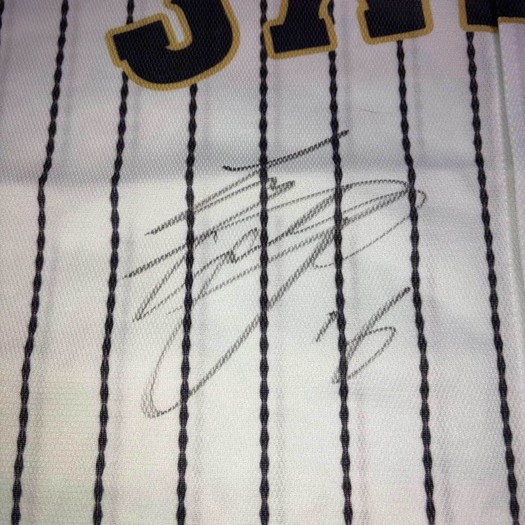 大谷翔平　直筆サイン入り　Mizuno 日本代表 ユニフォーム サムライジャパン