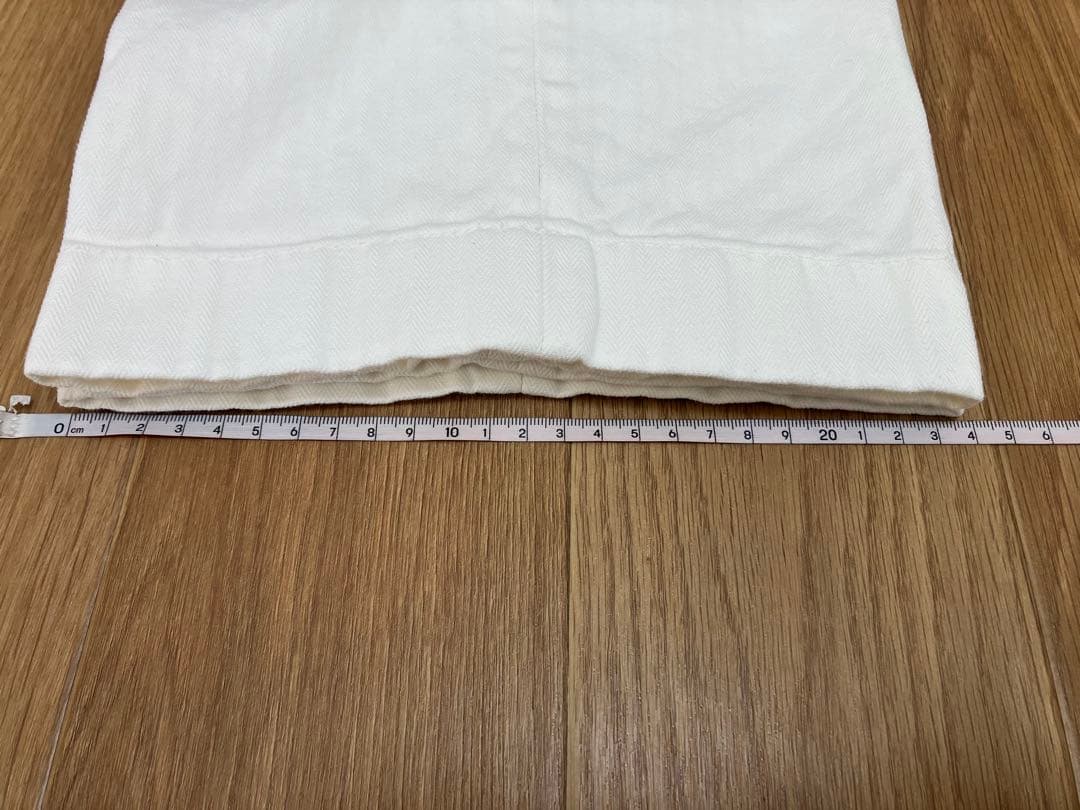 パンツ G&F Co.- HERRINGBONE TROUSER _ WHITE