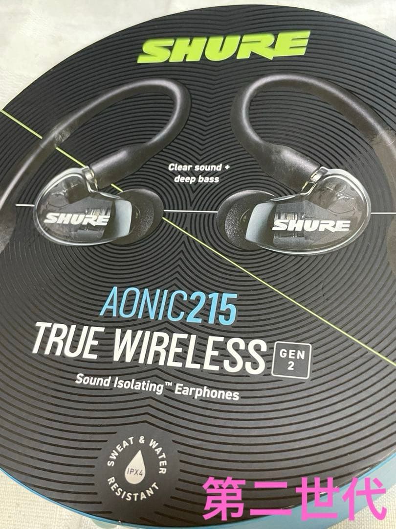 【SHURE】 AONIC 215 ワイヤレスイヤホン