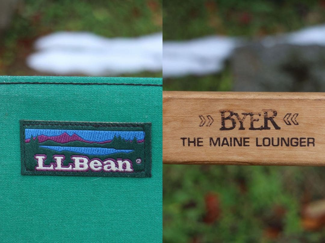 ヴィンテージ！バイヤー&LLBeanメインラウンジャーBYER OF MAIN