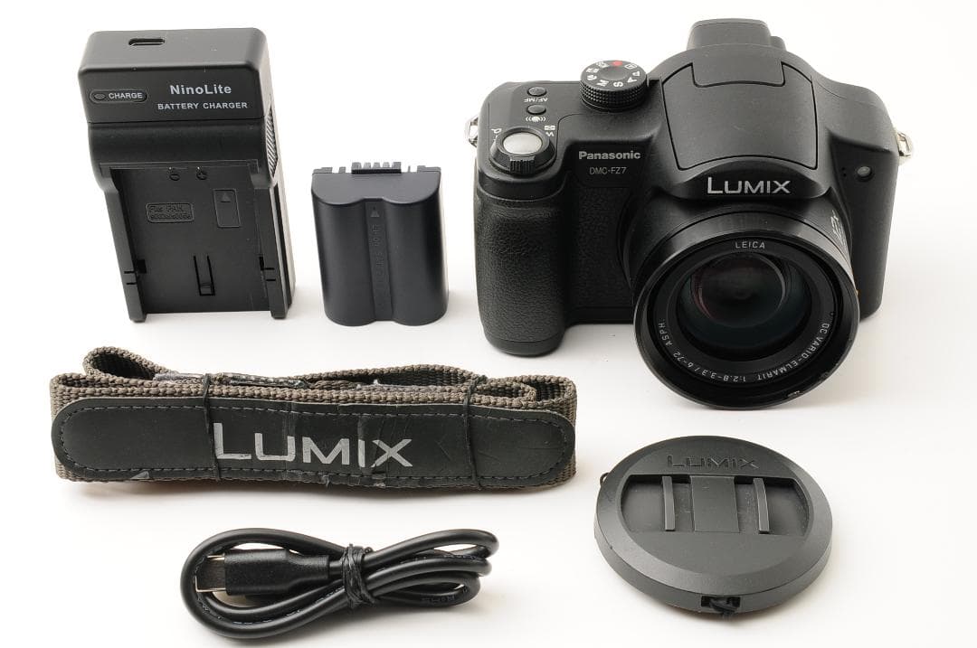 【美品】 パナソニック Panasonic LUMIX DMC-FZ7 #319