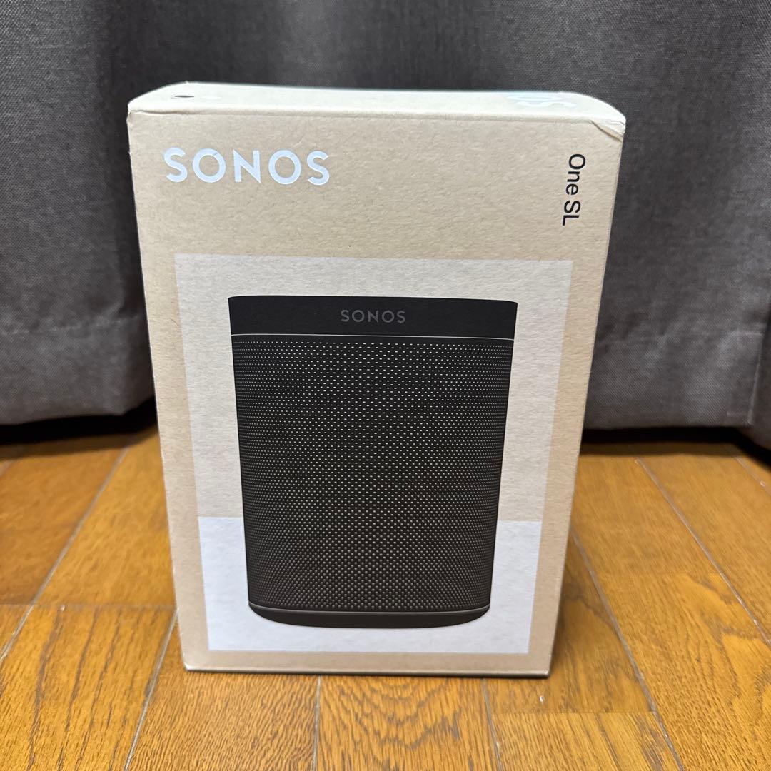 0813-4 BC 新品未開封 Sonos One SL　ブラック