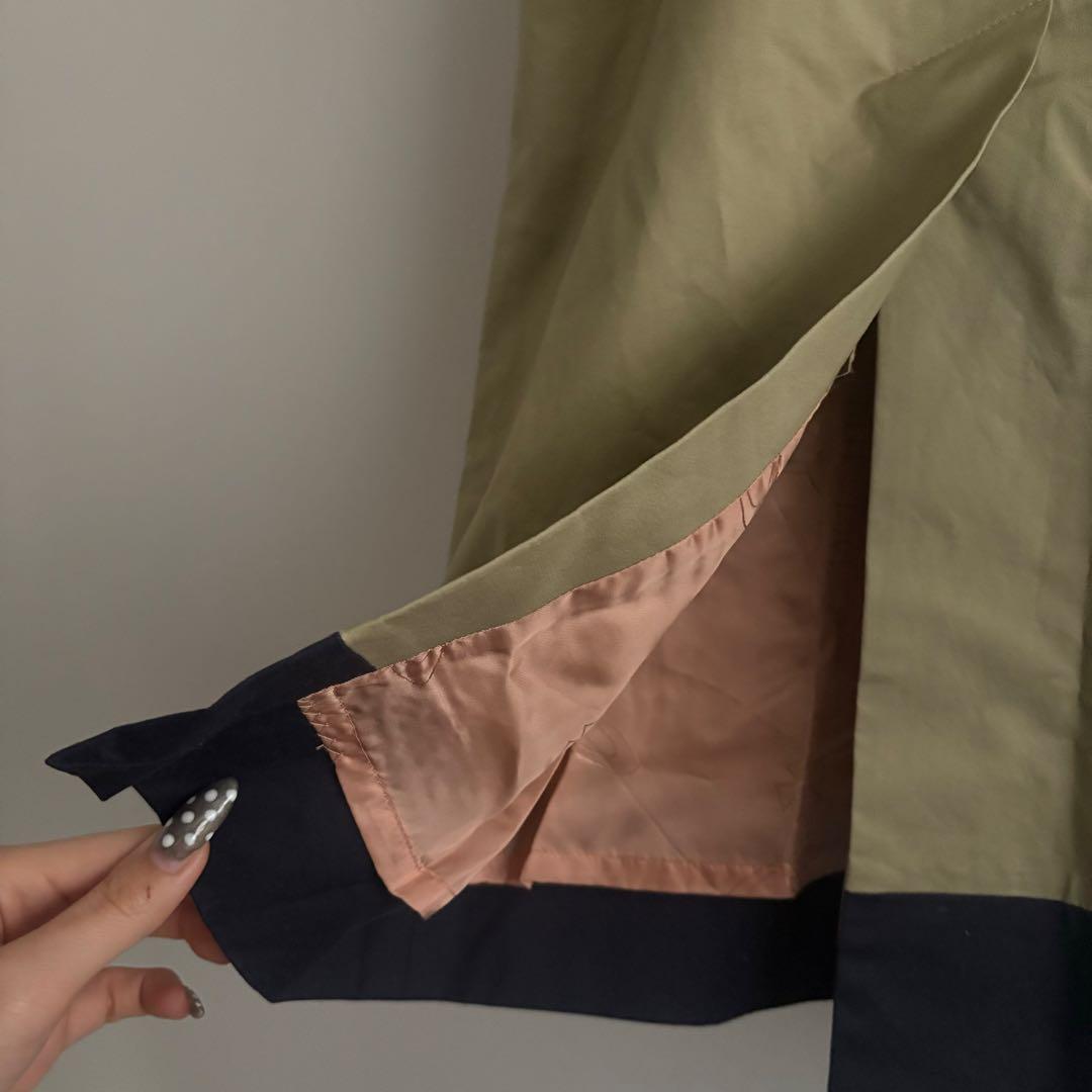 【Vivienne Westwood】bi-colour dress