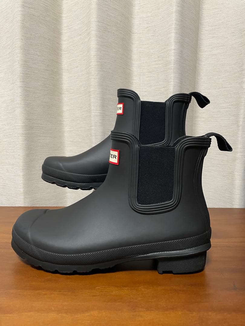 HUNTER チェルシー サイドゴア　ハンター　ショート UK5 レインブーツ