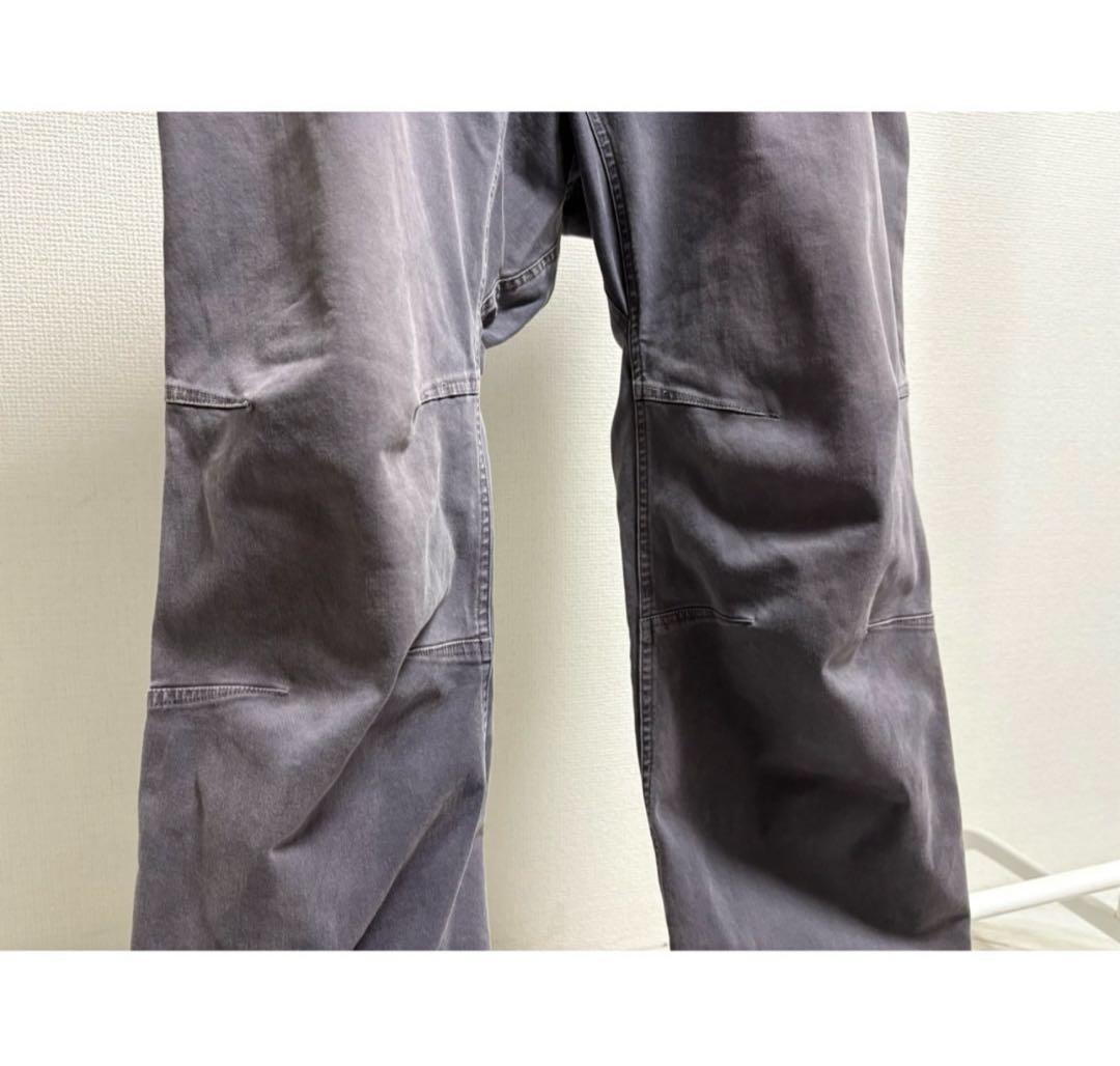 00s Y2K griffin \"ナス紺鬼焼け\" 変型 バッグデザイン パンツ