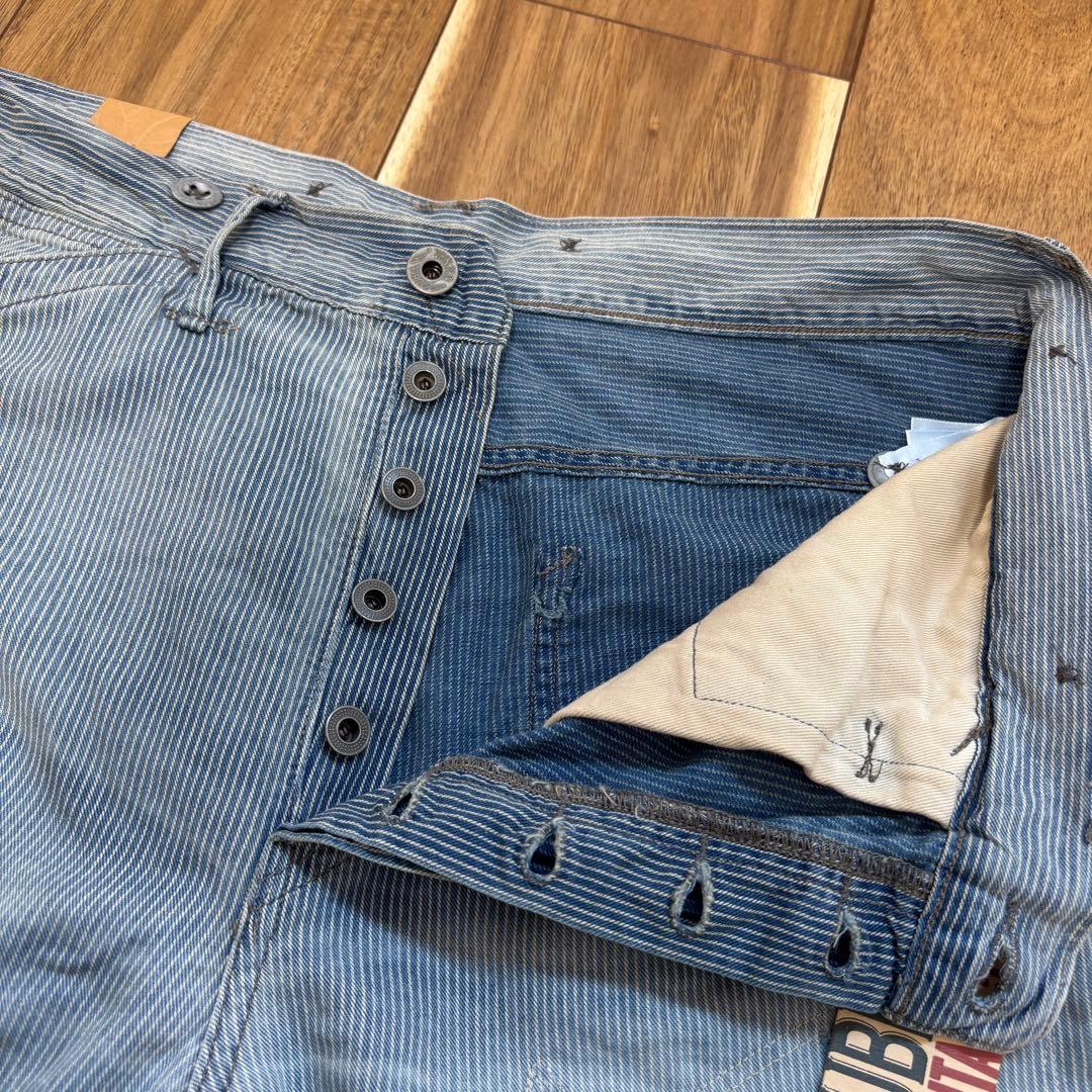 【新品】RRL ダブルアール ヒッコリー ペインターパンツ デニム w30