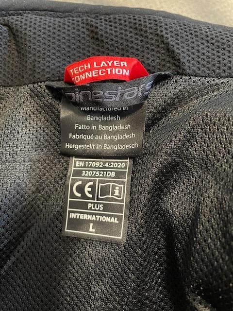 バイクジャケット　アルパインスターズ　Lサイズ